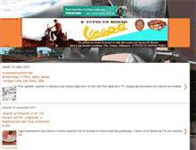 Tablet Screenshot of mondo-vespa.com